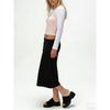Pantaloni da Yoga da Donna a Gamba Larga Corti con Vita Pieghevole Vestibilità Rilassata Tessuto Morbido ed Elastico per il Comfort