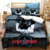 Avril Lavigne Bedding Sets Exquisite Bed Supplies Set Duvet Cover Bed Comforter Set Bedding Set Girls Birthday Gift