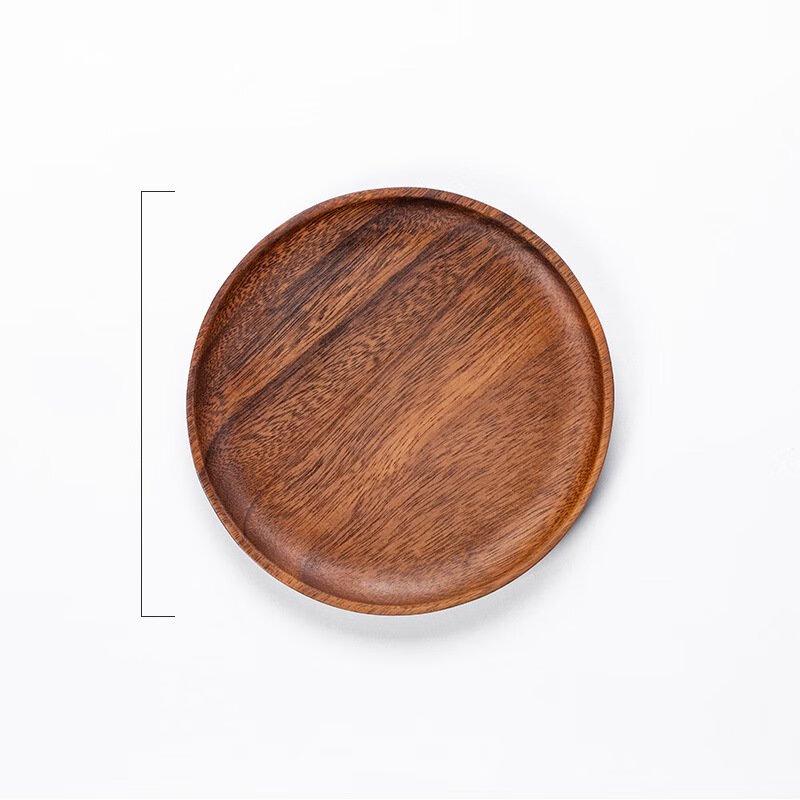 

Yuyi Angel Round Wooden Dry Tea Tray