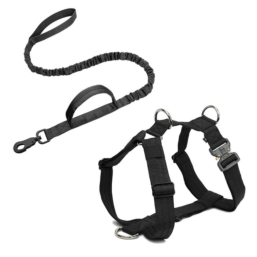 Cross-Border Tactical Vest for Medium & Large Dogs - Harness Style Pet Clothing for Outdoor Activities