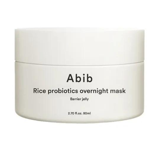 Abib Rice Probiotics Barrier Night Mask 80ml Moisturizing Sleeping Mask Soothing Sensitive Skin