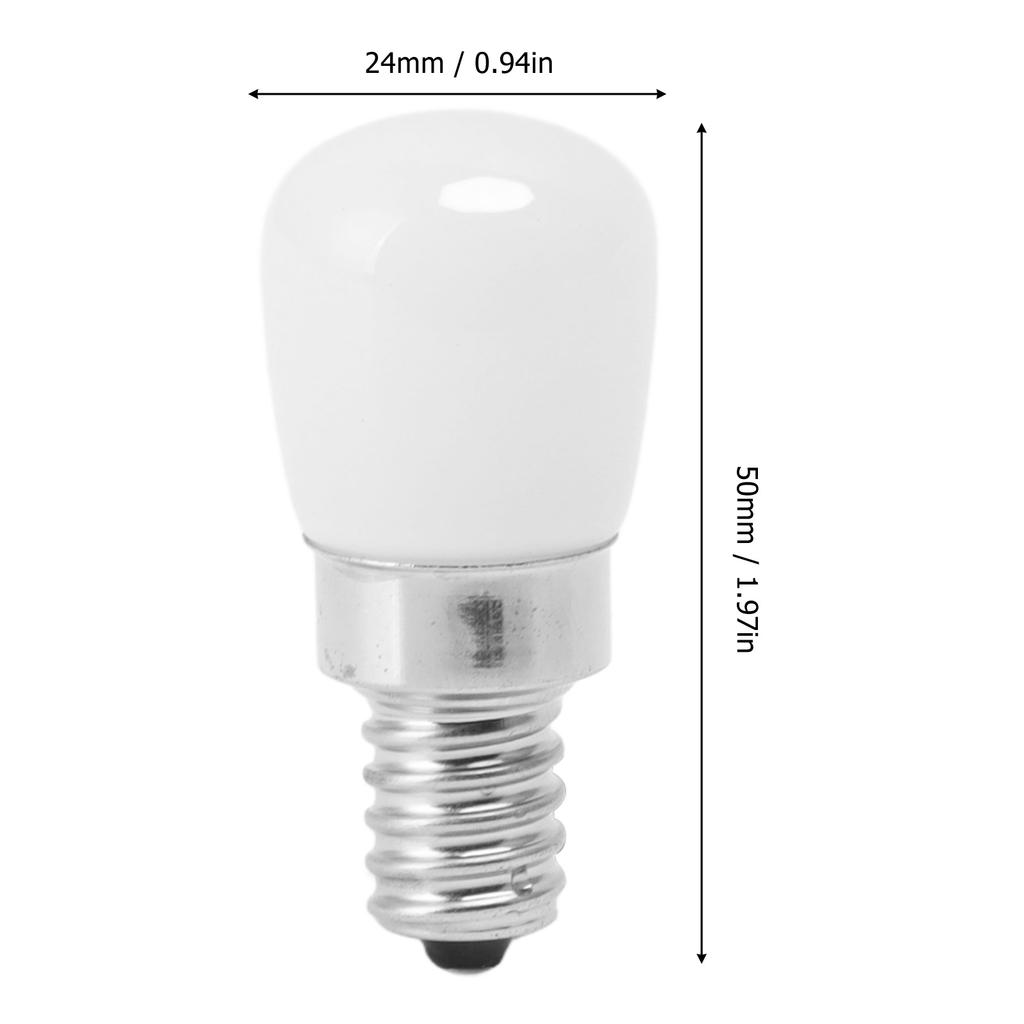 5Pcs LED Refrigerator Light Bulb Fridge Lamp E12 for Home Lighting Energy Saving 120V