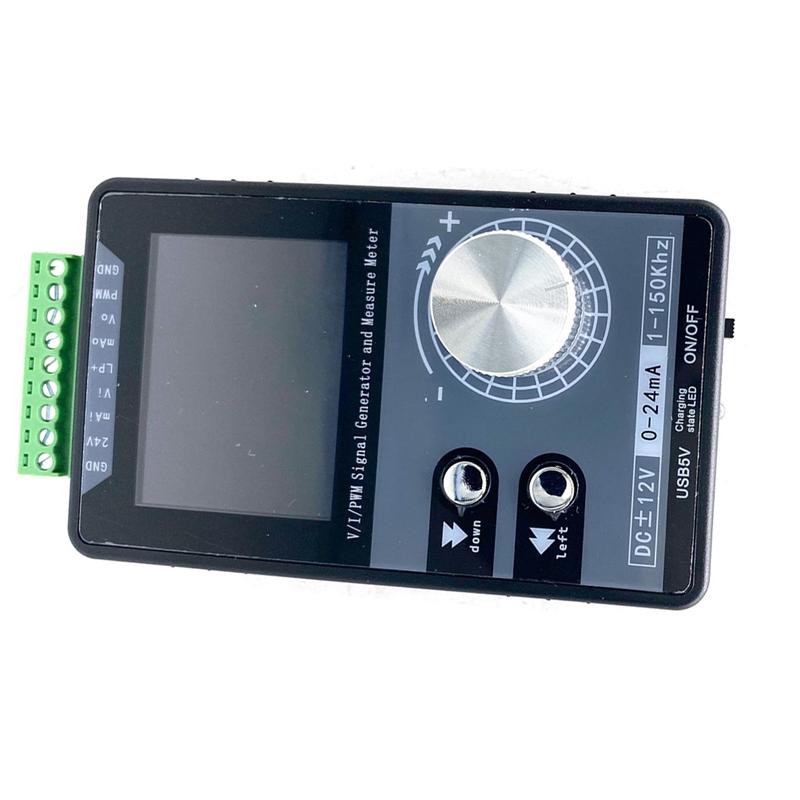 A27F-Power Supply Interface Analog Simulator For PLC And Panel Debugging 10-20Ma/4-20Ma Color Screen Input