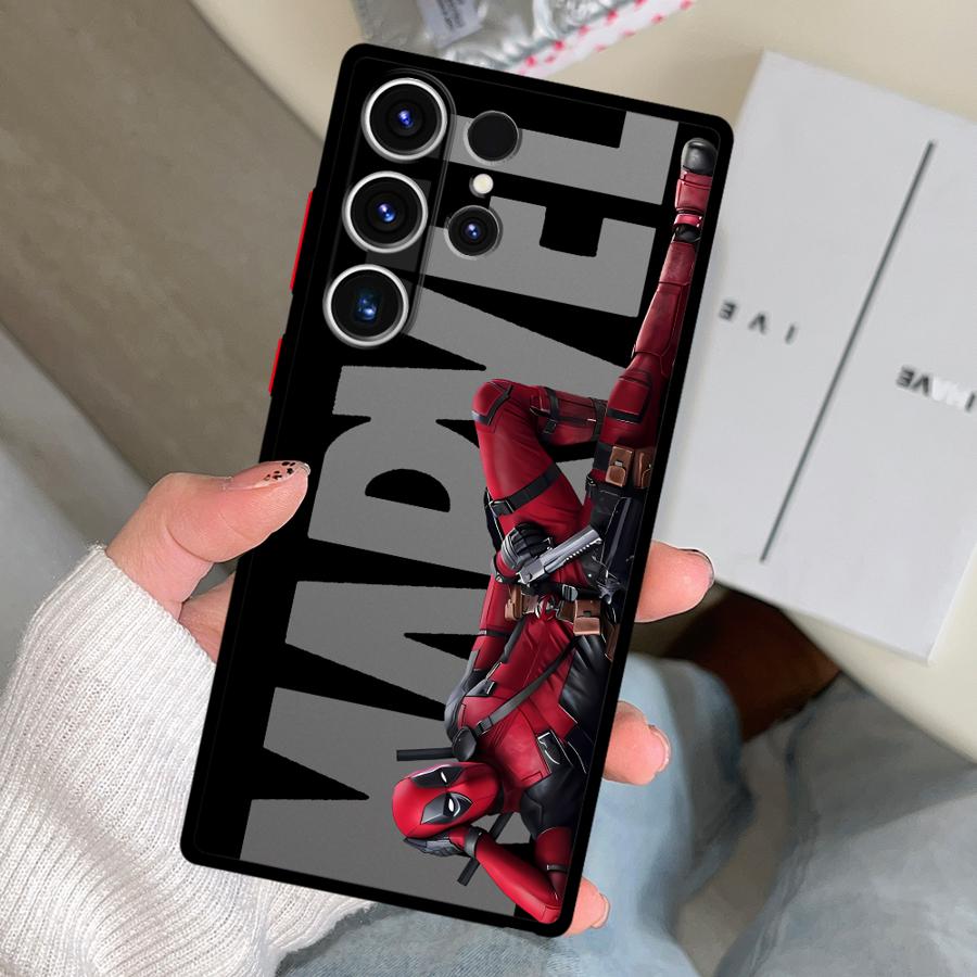 

Чехол для телефона Marvel Deadpool для Samsung Galaxy S26 Note 20 10+ S22 S20 S25 Ultra S21 S24 Plus S23 FE Galaxy S26