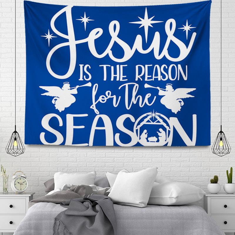 Рождественская серия Подвесной тканевый гобелен 100x75cm — фото 4