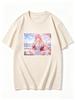 Zero Two Darling In The Franxx Cherry Blossom Picnic Anime Frame Graphic Crew Neck Short Sleeve Unisex And Unisex Tshirt