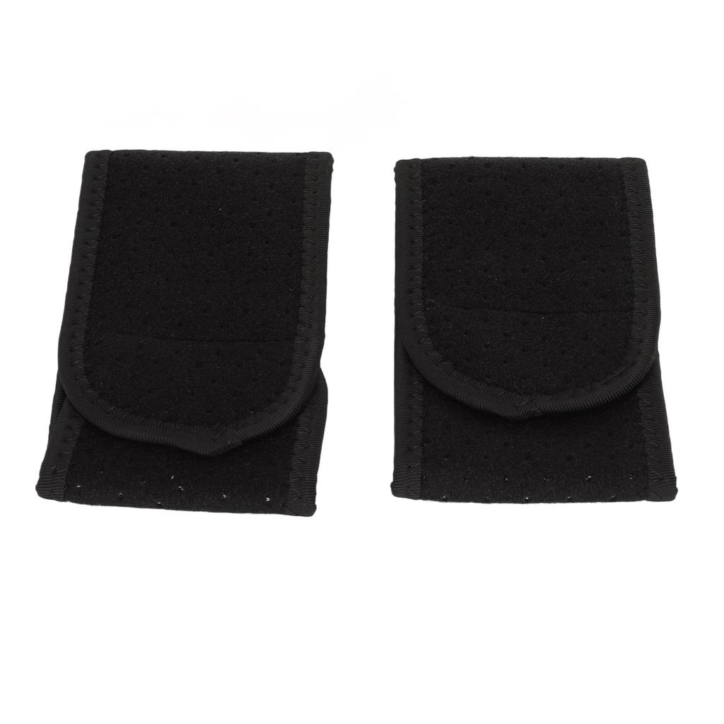 2 Pcs Compression Wrist Brace Hook and Loop Design Comfortable Warm Wrist Brace for Wrist Sprain Sports