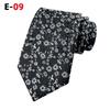 2026 Men's Houndstooth Gold Tie - Perfect for Weddings and Business
