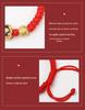 Dragon Knot Sterling Silver Color-Changing Pixiu Bracelet - Men's Woven Rope Pikachu Gift for Boyfriend