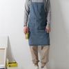 Cotton Jean Apron Denims Material Pinafore for Kitchen Cooking and Painting Unisex Design with Adjustable Straps