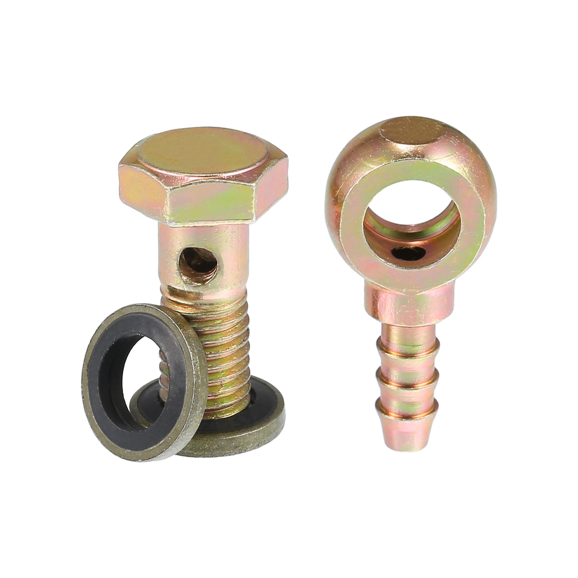 

A ABSOPRO Car Cooler Screw Cooler Ball Head Adapter Turbo Brake Line M8x1.25
