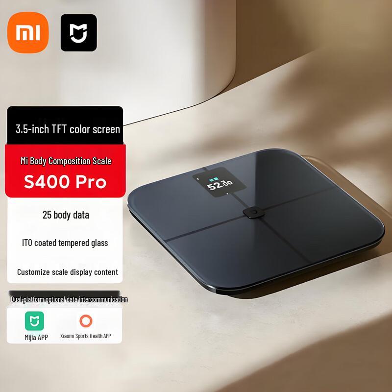 

Xiaomi Smart Body Fat Scale S400 Pro