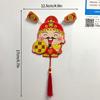 Chinese Latest Year Refrigerator Magnetic Sticker God Of Wealth Fridge Magnet Pendants  Horse Year Spring Festival Decoration