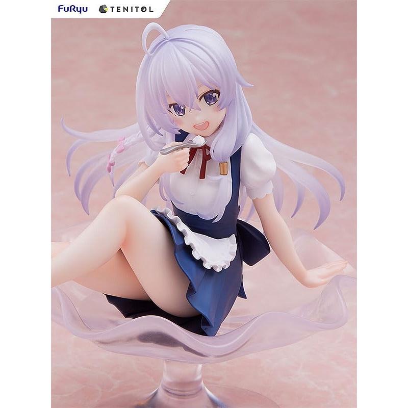 TENITOL Wandering Witch: The Journey of Elaina Painted Plastic Figure - Elaina Model Collectible