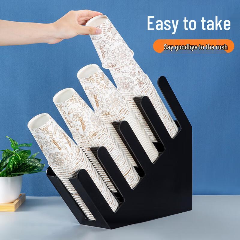 Commercial Milk Tea Shop Cup & Straw Organizer