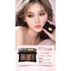 Three Color Shimmer Pigmented Long Lasting Eyeshadow Palette Makeup
