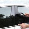 Fit For BMW E46 4-door sedan1998-2005 Gloss Black Pillar Posts Door Side Decorative Window Trim Cover Stickers Accessories