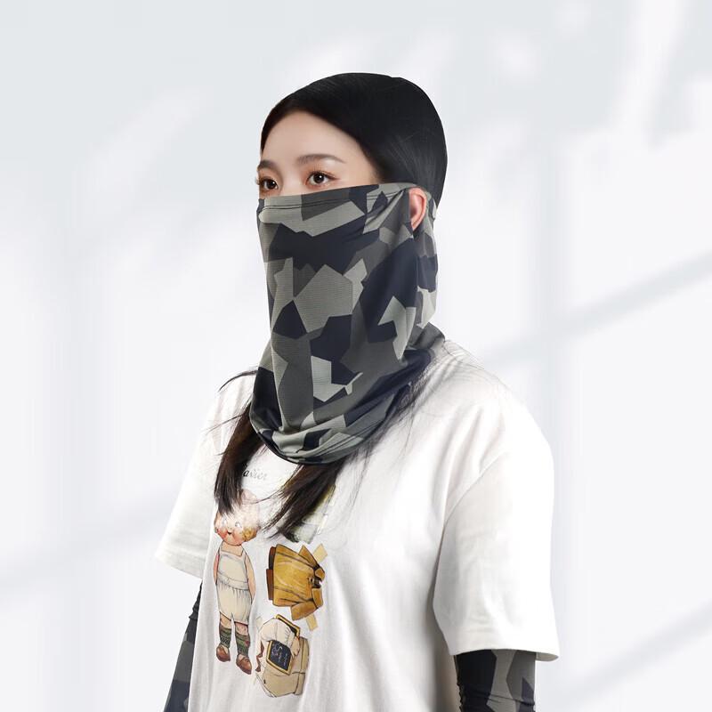 KINTHERI Sun Protection Ice Silk Face Mask