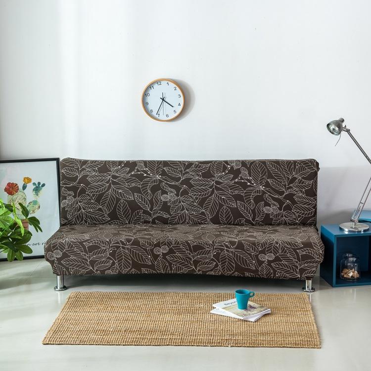 Full Coverage Elastic Sofa Bed Cover, Armless Sofa Cover, Cross-border Sofa Bed Dust Cover