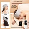 Electric Headband Massager with Kneading, Hot Compress, and Pulse Air Pressure for Sleep Aid