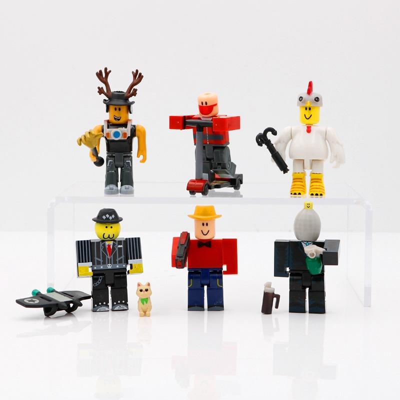 Set di Personaggi del Gioco Roblox Action Figure con Lavorazione Raffinata Perfetto per Bambini e Collezionisti