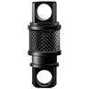 Double Headed Quick Release Keychain 360° Rotation Retractable Detachable Keychain Compact Quick Pull Design Keys Fob Outdoor
