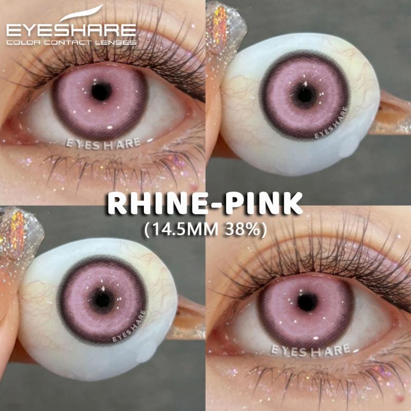 1 Pair Color Contact Lenses for Eyes Halloween Red Lenses Colorful Cosplay Blue Pupils Cosmetics Beauty Purple Lenses