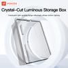 YZ For Tesla Model 3 Highland Y YL Juniper Center Console Storage Box ABS Silicone With Non‑Slip Mat Rear Armrest Car Accessorie