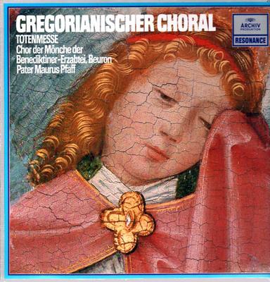 LP Record CHOR DER MÖNCHE DER BENEDIKTINER-ER - Gregorianischer Choral: Totenmesse  2547028 Archiv Produkti Germany Classical Used