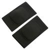 One Pair Sports Kneepad Anti Collision and Anti Skid with Sponge Cover Compression Knee Sleeve for Dance Black M