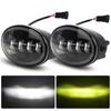 Front Bumper LED Fog Lights Dual Color For Honda Accord Insprire/coupe 2008-2011