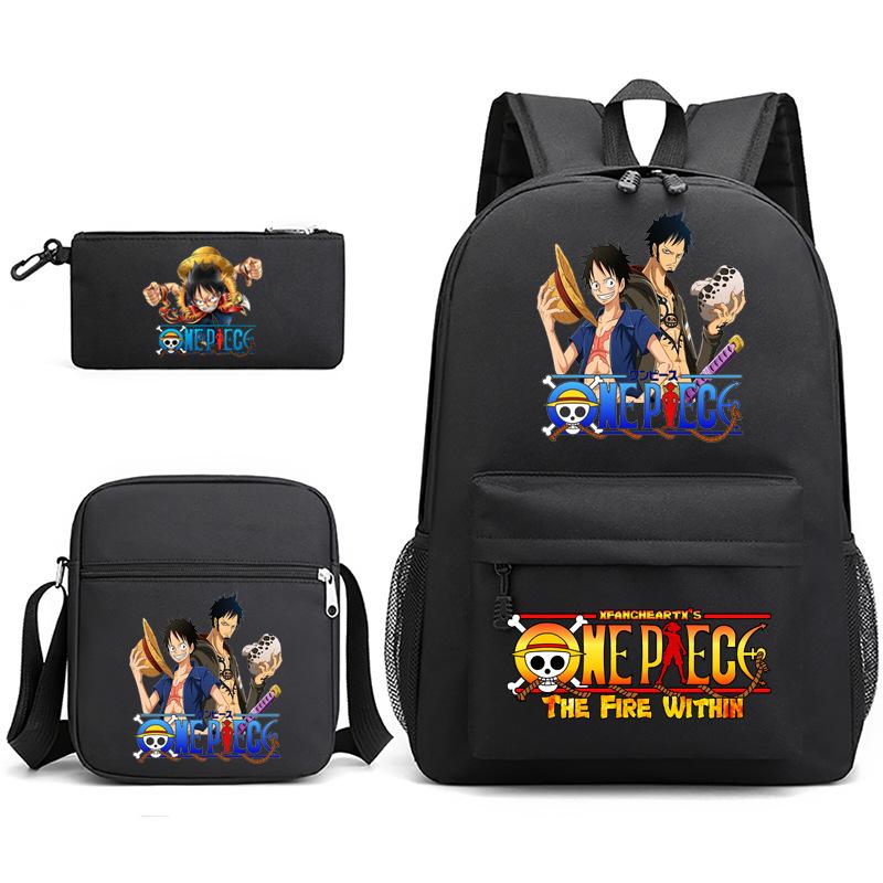 2022 Independent Station Starry Sky 3-piece set ONE PIECE backpack shoulder bag pencil case
