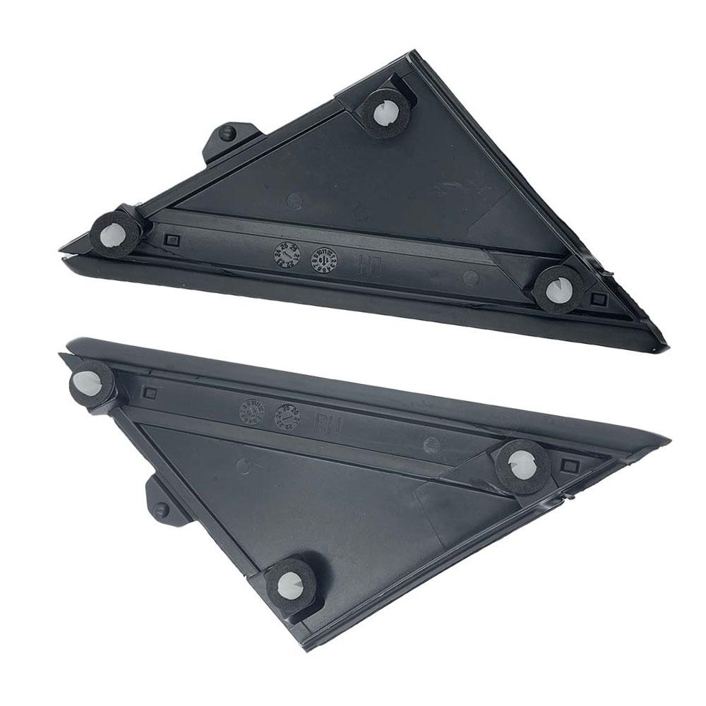 Αυτοκινήτου Αριστερό Δεξί Κάλυμμα Καθρέπτη Πόρτας Μολντίνγκ Μαύρο Γυαλιστερό 1SH17KX7AA Για 12-17 FIAT