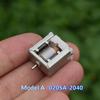 1 stk. DC 3V-6V 27000/22000 omdr./min. Høj hastighed Stærk magnetisk motor DIY Legetøjsbil RC Ho Model Slot Car Mikro 18 mm Nøgen Firkantet Motor