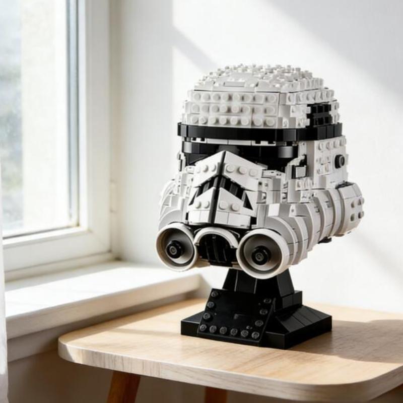 647pcs Star Interstellar Conflict Imperial Starfighter Storm Soldier Helmet 75276 Building Blocks Model Birthday Festival Gifts