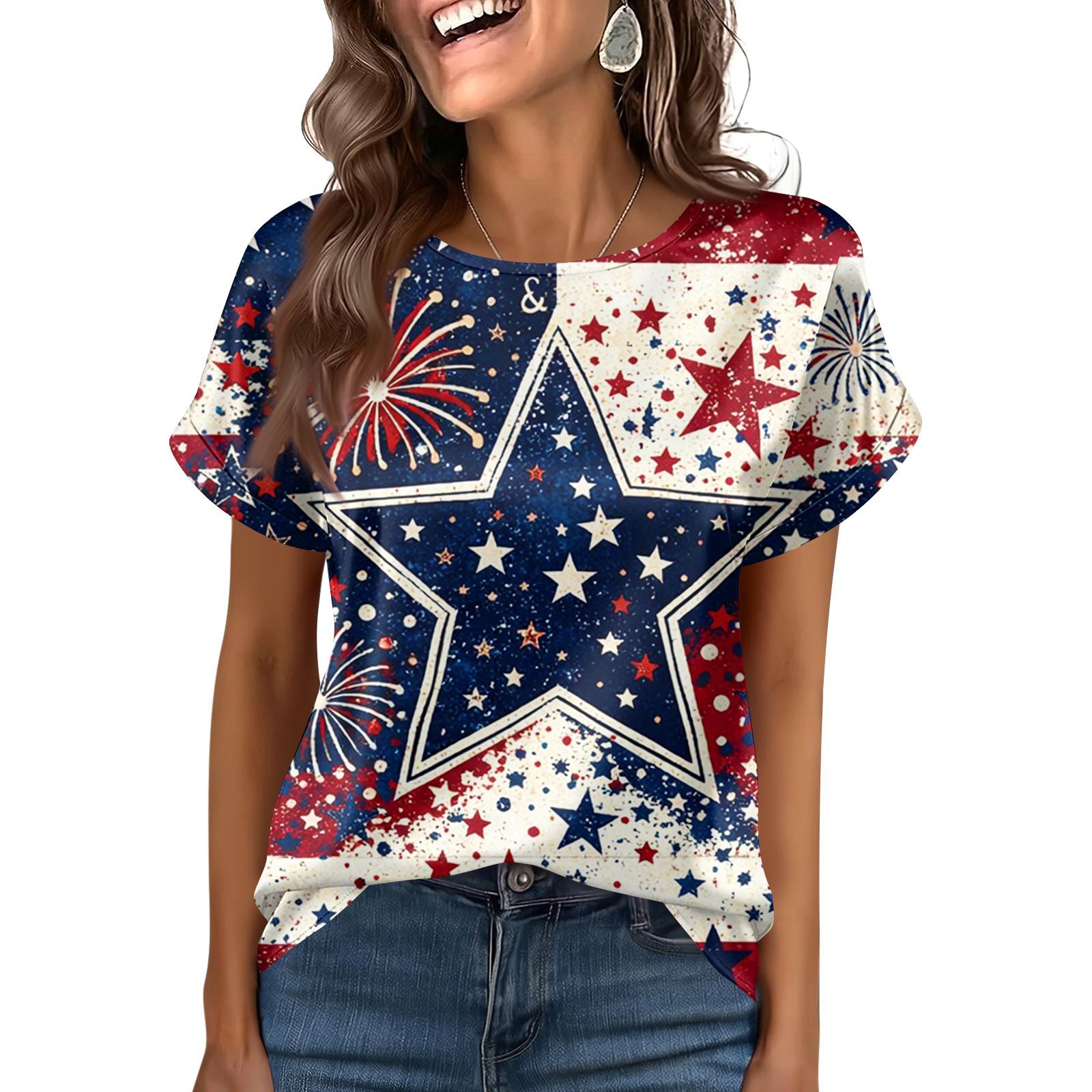 Женская модная повседневная винтажная топ с принтом XL