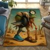 Tappeto Stampato Divertente Virtual Italian Brainrot Tappetino Grande per Camera da Letto e Sala Giochi Tappeto Moderno per Arredamento Casa Trendy Regalo