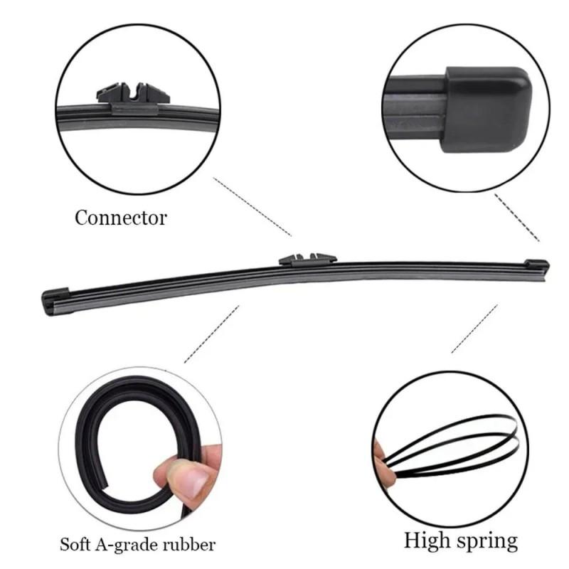 24"+20"+14" Front Rear Wiper Blades for XC90 MK2, XC60 MK2, S90, V90, V60 MK2