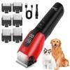 Hatteker Pet Electric Clippers – Dog Grooming Trimmer, Cat Hair Shaver, Pet Fur Cutter & Haircut Scissors Set