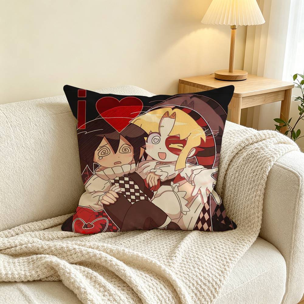 Manhwa I Love A-Amy-S  Pillow Case Square Double-Sided Sofa Cushion Cover Bedroom Bedside Pillow