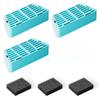 Replacement Filter for Battery Operated Cat Water Fountain, 3 Filters & 3 Pre-Filter Sponges Replacement Filters