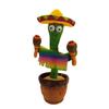 Creative Dancing Plush Toy Cactus Cultivate Interest Funny Singing Dancing Cactus Plush Toys    