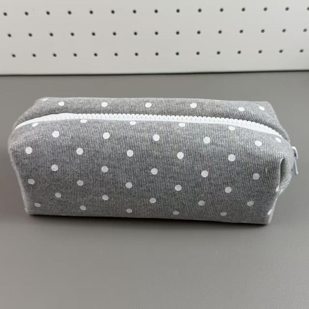 Soft Touch Pen Bag Large-capacity Stationery Pouch Multi-functional Stationery Organizer  Gift