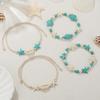 Bohemian Ocean Series Shell & Starfish Anklet Bracelet