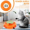 3 in 1 Smart Cat Toys Automatic Rotating Butterfly Wand Feather Fun Ball Toy Set For Cat Dog Electronic Interactive Pet Toy