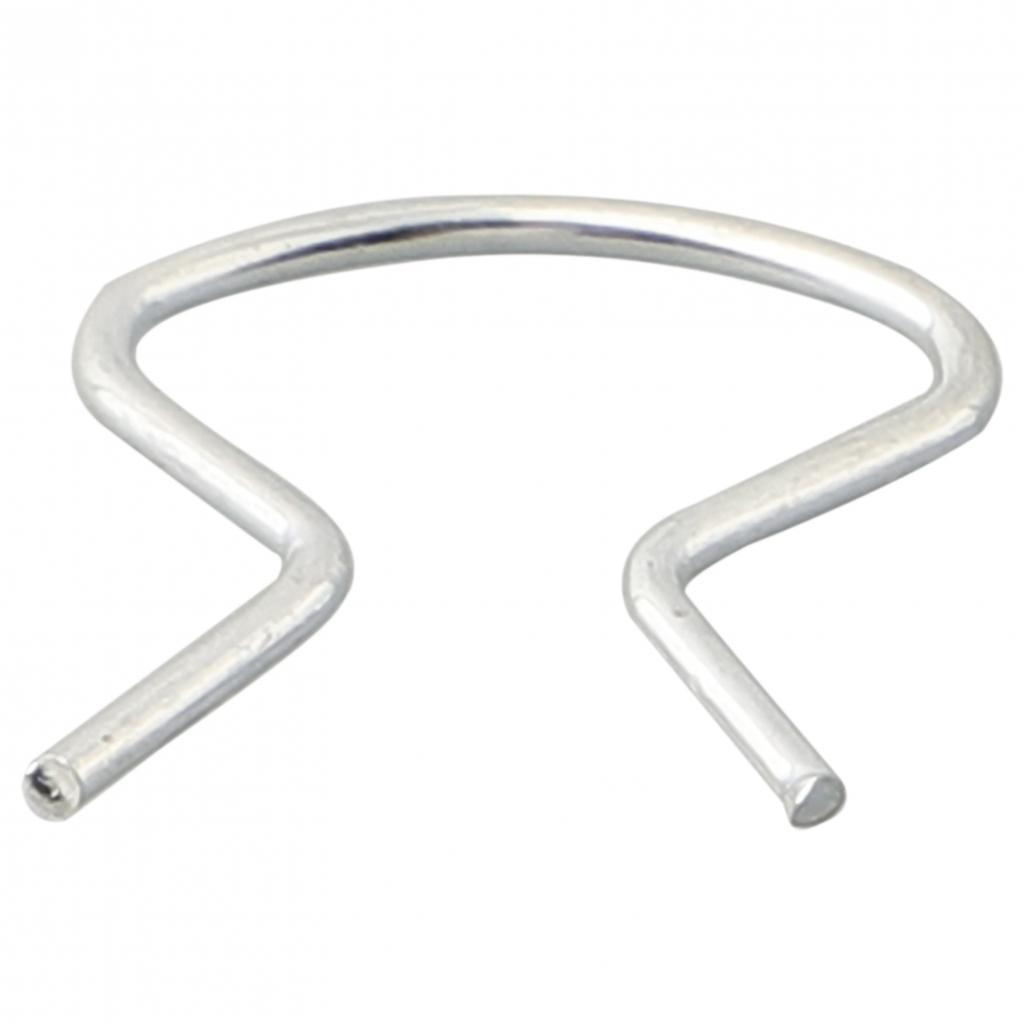 Crank Retainer Door Handle Wind Horseshoe Clip Set Sliver