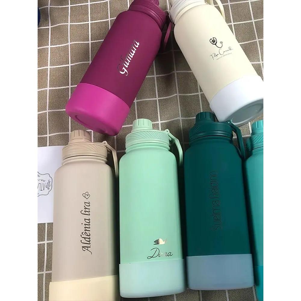 PuraCool Personalised Water Bottle | 1000ml Large Capacity Tumbler | Customised Thermal Flask | Perfect Gift
