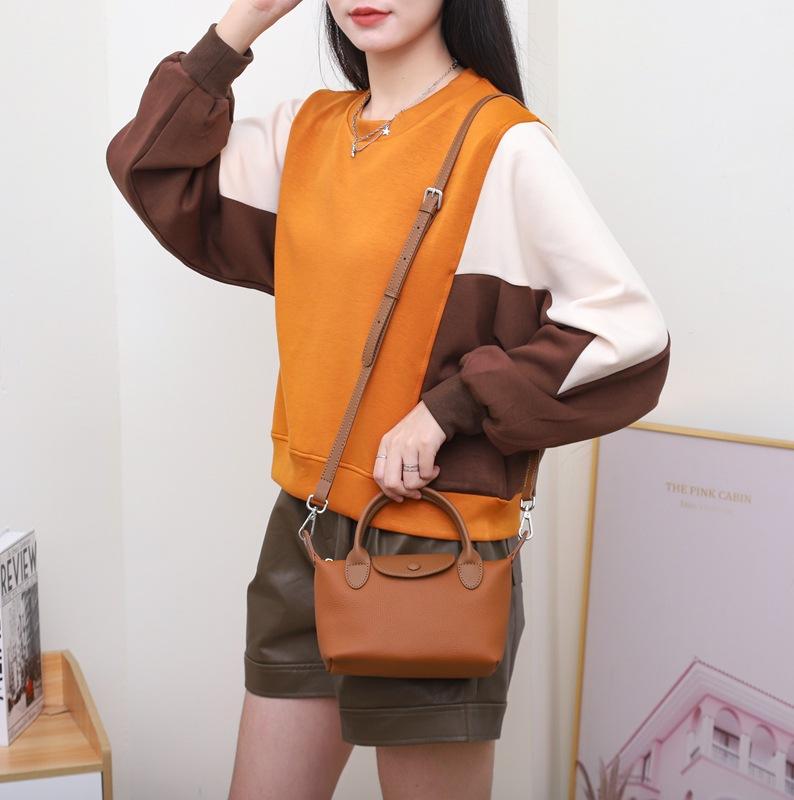 Genuine Leather Women Handbag Designer Brand Fashion Crossbody Shoulder Bag Ladies Tote Bag Luxury Small Mini Leather Clutch Bag Purse