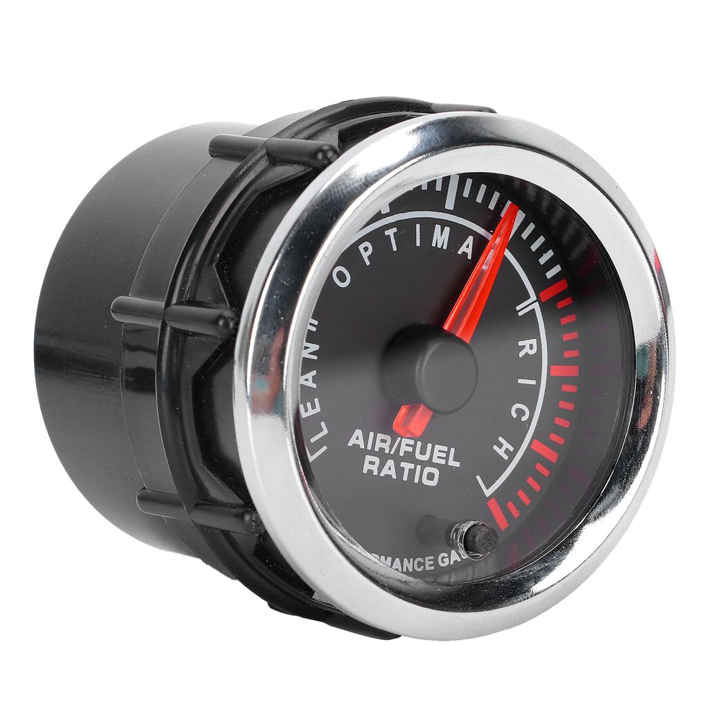 2in 12V Air Fuel Ratio Gauge 7 Colors LED High Accuracy Professional AFR Meter Universal for Car