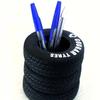 Creative Interesting English Tire Pen Container Ornament Stylish Novel Office Desktop Pen Container Storage Container Gift
